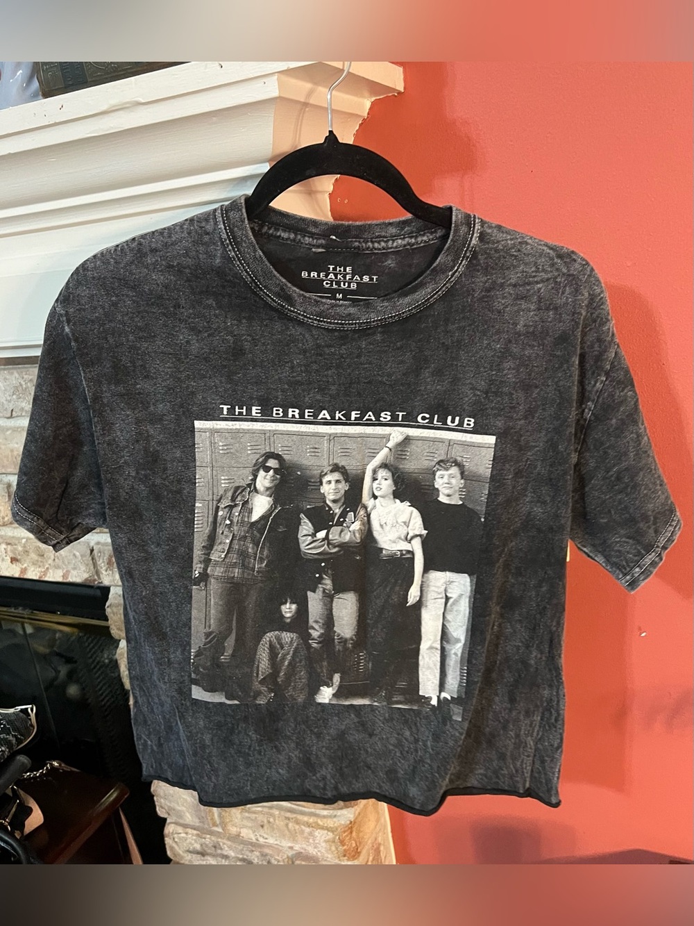 The Breakfast Club Black Graphic Tee - Crewneck Short Sleeve